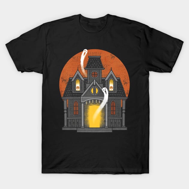 FrightFall2023: MAD HOUSE T-Shirt by Chad Savage